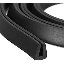 Profilo Di Protezione A U In Gomma - 3 Metri Per Bordi 1.5-2mm | Antiumido, Antirumore - Foto 2