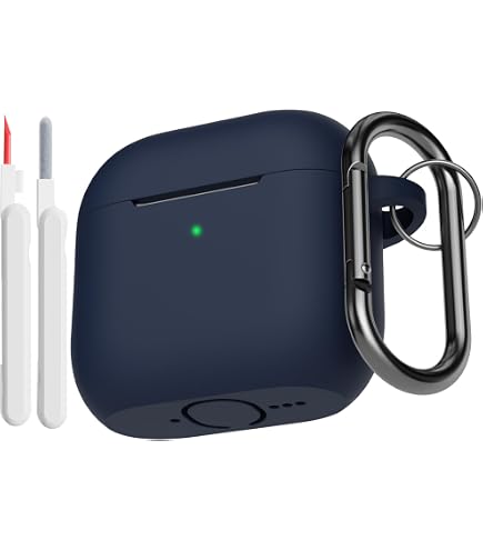 FTRONGRT Cover Compatibile con AirPods 4 2024, Silicone Morbido, Antigraffio, Bluetooth Scatola per Cuffie Custodia Protettiva Compatibile con AirPods FTRONGRT Cover Compatibile con AirPods 4 2024, Silicone Morbido, Antigraffio, Bluetooth Scatola per Cuffie Custodia Protettiva Compatibile con AirPods