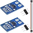 Youmile 2 pcs Hall Current Sensor module ACS724 50A Range AC/DC Hall Efect Current Sensor with dupont cable for Current Measurement