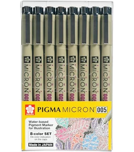 Feutres Calibrés Pigma Micron X3 005-01-PN