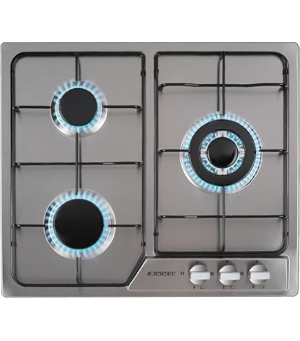 Phönix PS-450T Table De Cuisson Gaz Inox 3 Brûleurs – Autonome – Classe A