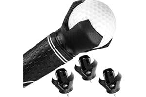 HH-GOLF 3-Prong Golf Ball Retriever Grabber, Ventosa Raccoglitore Palline, Golf Ball Picker Uper Strumento per Putter, facile installazione
