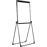 AmazonBasics Dry Erase Easel White Board, 28 x 36 Inch, Fold to Table