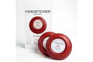 FEROSTICKER Pequeño Extintor Automático - Protección Contra Incendios para el Hogar, No Tóxica, Compacta y Sin Mantenimiento para Cajas Eléctricas, Generadores Solares, Vehículos y Baterías (2 Piezas)