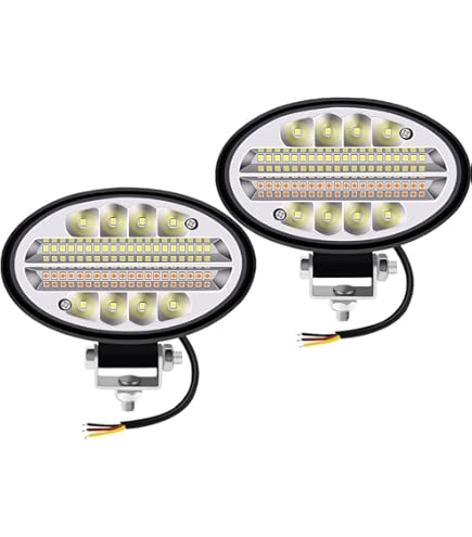 4X140W Phare De Travail Rond A Leds DC 12 24V Quad Camion Bateau
