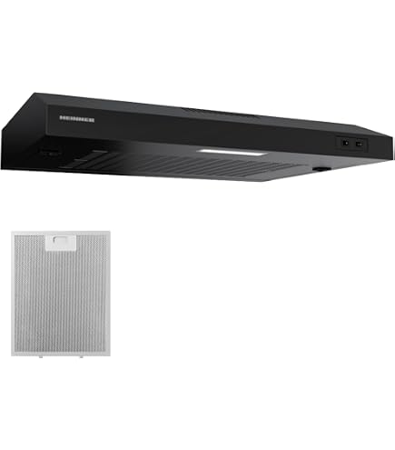 Dunstabzugshaube 60 Cm – Edelstahl, 350 CFM, 3 Geschwindigkeitsstufen, Touch-Control, LED-Beleuchtung, Für Küche & Wohnmobil