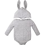 AGQT Baby påsk outfit sparkdräkt dräkt nyfödd 3 stycken 0–24 månader