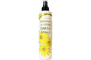‎LEIVYS 100% NATURAL PREMIUM Leivys DMSO Arnika Spray 60% - DMSO 99,9% Reinheit mit Arnika Montana Mischung - Dimethylsulfoxid 99,9% ph. EUR Reinheit in HDPE Sprayflasche (250 ml)