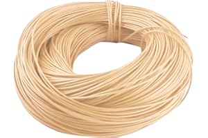 AYYDS Materiale intrecciato, diametro 2,5 mm, rotondo, in rattan sintetico, impermeabile, in polietilene, tessuto intrecciato da 500 g, per lavori a maglia, rattan fatto a mano, vimini (diametro 2,5 mm,