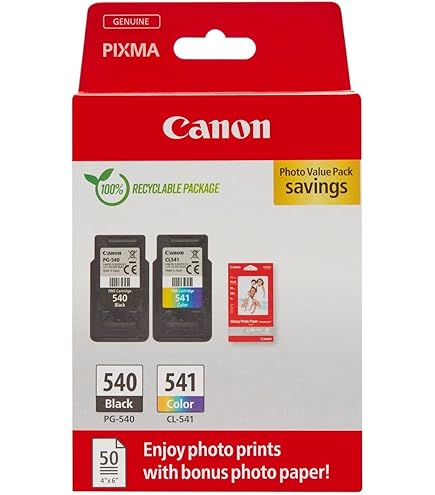 Canon Ink & Paper Multipack - PG-545/CL-546 Genuine Printer Ink