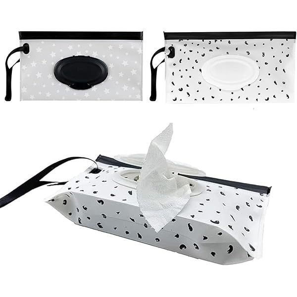 Porte-Lingettes, Boîte De Rangement Pour Lingettes Humides Pour Bébé, Porte-Lingettes Humides