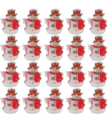 50pcs Broches LED Père Noël Clignotantes - Décoration Fun Pour Fêtes Et Cadeaux