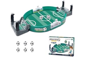 LUCKKY Funny Football Table Game for Kids Adult,Table Soccer Interactive Toys,Mini Table Soccer Game,Interactive Tabletop Football Games,Parent-Child Interactive Desktop Soccer Game,Table Football Board Game