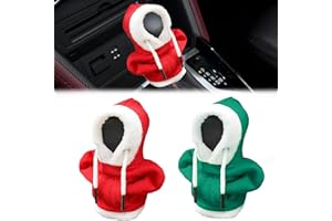 MHDUYEG Schaltknauf Abdeckung 2pcs Schaltknauf Hoodie Auto Schaltknauf Abdeckung Hoodie für Schaltknauf Gangschaltung Hoodie-Abdeckung Dekoration Passend für Manuelles oder Automatisches Schalthebel
