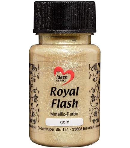 Rich Master Acrylfarbe 500ml - Metallic Perle Für Leinwand & Holz