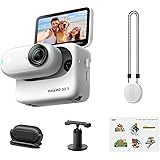 Insta360 GO 3 (64 GB) Action cam piccola e leggera, versatile e portatile per i POV, Stabilizzazione, Pod multifunzionale, im