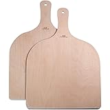 G.a HOMEFAVOR Pizza Peel Paddle Wood Pizza Spatula (Pack of 2)