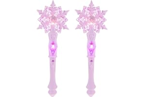 SAFIGLE Zestaw 2 sztuk ścianek z płatkami śniegu, zabawka muzyczna, świecąca ściana, przyjęcie urodzinowe, ściana z płatkami śniegu, ściana LED dla dzieci