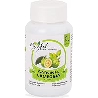 Orgfit Natural Garcinia Cambogia Extract Supplement for Men and Women with 60% HCA 800 mg - 90 Capsules