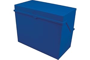 Helit Cartella portadocumenti A5 orizzontale blu