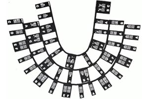 EBHO Tastaturaufkleber Mit 88 Tasten, Abnehmbarer Tastaturaufkleber, Abnehmbarer Schlüsselanhänger Aus Silikon, Klaviertasten Für Anfänger, Die Klavier Lernen