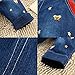 Happy Cherry Baby Boy Girl Bib Pants Dungarees Jeans Bear Overalls Jumpsuit Jean Body Quality Clothing Children Washed Breeches Blue Toddler 12-24 Months