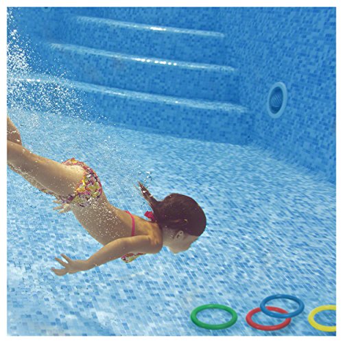 TOGU Tauchring Schwimmring Schwimmringe Tauchspiel aus PVC 140 g, 16 cm - 4