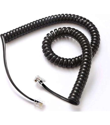 thumbnail image 2 of 9-Foot Handset Receiver Cord – Gray – For Cisco 7900 Series Phones (7975, 7970, 7962, 7961) 2 of 6
