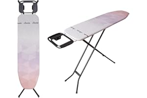Vileda Tabla de Planchar Diamond S | Más Duradera, como Nueva | Compacta y Ligera | Altura Ajustable hasta 91 cm