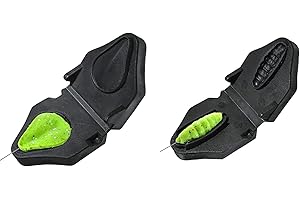 BLNTACKLE76 Jenzi Moule réaliste en forme de larve d'abeille et de goutte pour pêche à la truite + autocollant avec inscription en allemand «Petri Heil!» -