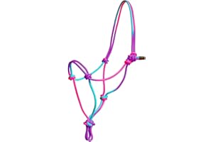 Horsenjoy Knotenhalfter Reithalfter Arbeitshalfter Rainbow (Full)