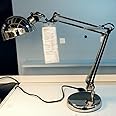 Ikea 601.467.64 Nickel Plated Forsa Work Lamp, White, Pack of 1