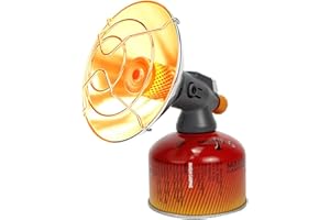 YAJIMSA Chauffage Radiant, Chauffage D'appoint À Gaz Mini, Chauffage À Gaz Bu-Tane Portable, Réchauffeur À Camping,Chauffage Multifonctionnel 2 en 1 - pour Intérieur Et Extérieur