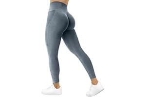 TAYOEA Legging Push up Femme Compression Leggings Opaque Fitness Taille Yoga Sport