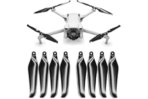 Master Airscrew Stealth Propellers for DJI Mini 3 - Black, 4 propellers in Set