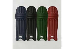 Mars Cricket Pad Covers for Legguards - one size, Adults, Juniors,, Navy, Black, Green, Maroon
