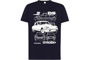 CAMISOLETA CMSLT Camiseta Premium Citroen DS, Camiseta Citroen tiburón