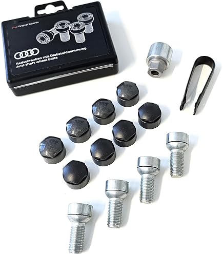Écrou De Roue Antivol Master Security Q 814 Pour Audi - Jeu De Remplacement