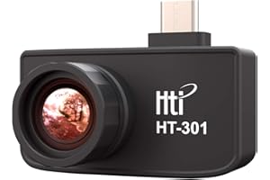 Hti-Xintai Novità Telecamera per imaging termico a infrarossi con risoluzione IR reale 384 x 288 per smartphone Android Micro USB o USB-C con 25 HZ