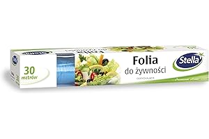 ‎STELLA PACK Stella Pack Folia do Żywności, Bezbarwny, 30m