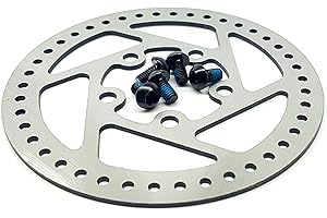 Vestigia® - Brake Disc 110mm Replacement For Xiaomi M365 Electric Scooter - Rear Wheel Brake - Aluminum Alloy - Spare Parts for E-scooter