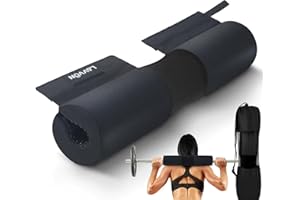 LAVVON Barbell Pad Cuscino Bilanciere Per Squat, Affondi e Hip Thrust, Nylon Anti-slip, Collo e Spalle Supporto Pad - Protegge Fianchi, Collo e Spalle, Spinte Dell'anca Allenamento,Attrezzi Palestra