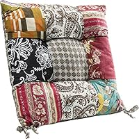 Kare Design - Cojín para silla, diseño de patchwork (40 x 40)