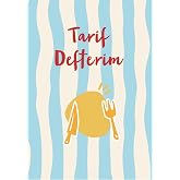 Stickerlı Yemek Tarif Defteri, 50+ Sticker, Mutfak Hediyesi | 50+ Etiket Dahil, Pratik Bilgi Tabloları, Spiral Ciltli, Yemek 