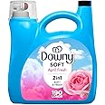 Downy Fabric Softener Liquid, April Fresh Scent, 140 fl oz, 190 Loads, HE Compatible, Downy Fabric Softener, Liquid Fabric Softener, Laundry