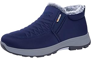 GENERIC Women'S Cozy Winter Waterproof Anti-Slip Orthopedic Boots Anti-Slip Cold-Resistant Shoes Plush Lightweight Footwear Thicken Fleece Shoes Memory Foam Comfortable Footwear For Middle And Elderly