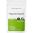 Your Supplements - Size 1 Empty Vegetarian Capsules - Pack of 500