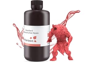 ELEGOO 405nm Rapid Resin Żywica do drukarki 3D, LCD UV, fotopolimerowa, 1000 g, kasztanowy brąz