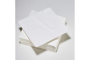 LE NAPPAGE ARTS DE LA TABLE 50 Serviettes en ouate 25x25cm 3 Plis Blanc FSC 48724140G