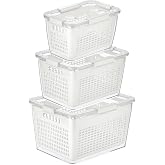 Selka Home - Lavin 2-4-7 Liter Ecru Storage Container